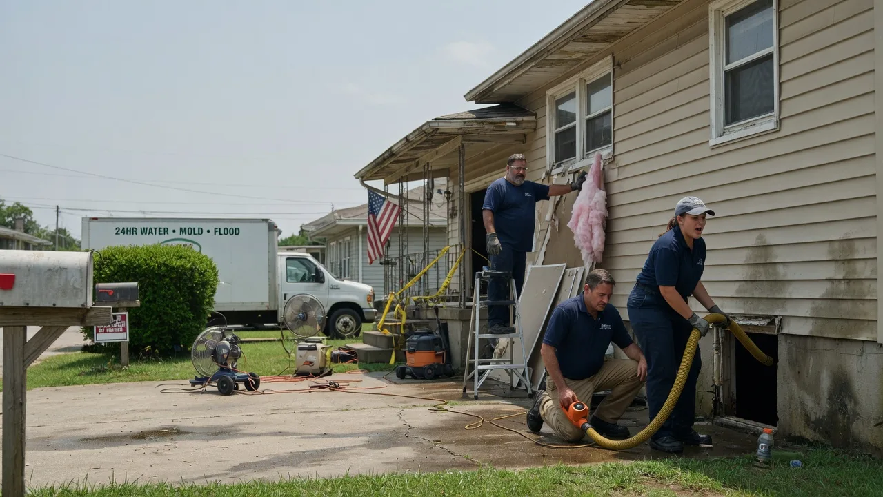 Water Damage Repair in Lane, OK near me